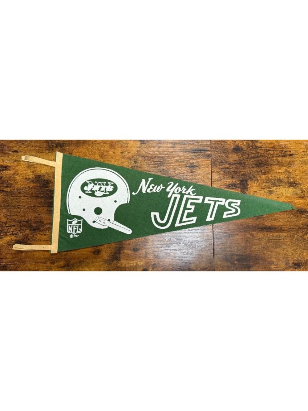 Vintage 1967 NFL New York Jets pennant